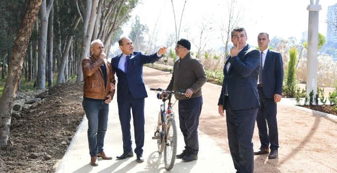 Yaşar Kemal Yürüyüş Parkuru yeniden dizayn ediliyor