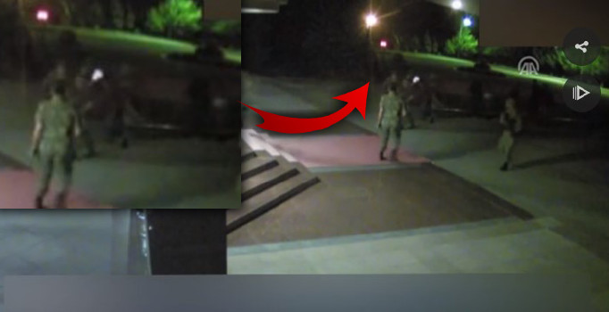 Ömer Halisdemir'in Semih Terzi'yi vurduğu anın görüntüsü