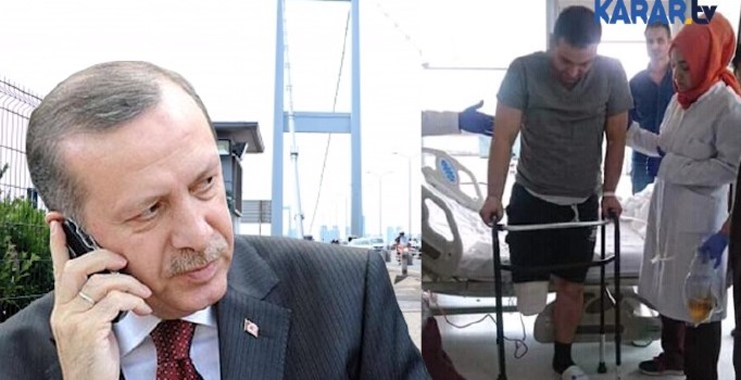 Erdoğan, 15 Temmuz gazisi Sabri'yi aradı: Efendim devletimizden para çıkmasın