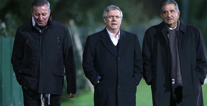 Fenerbahçe Başkanı Aziz Yıldırım Samandıra'da Pereira ve Van Persie ile görüştü