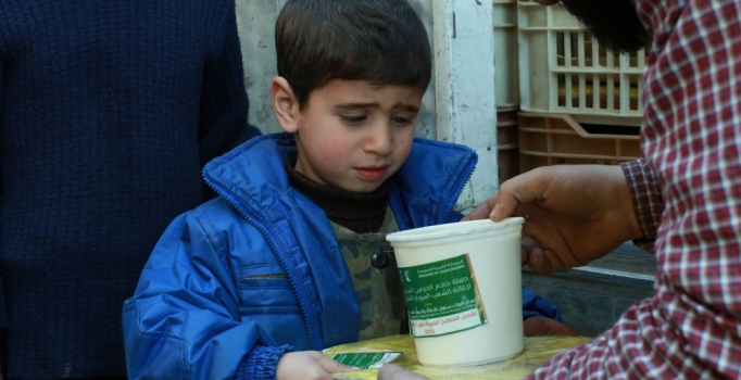 Doğu Guta'ya insani yardım