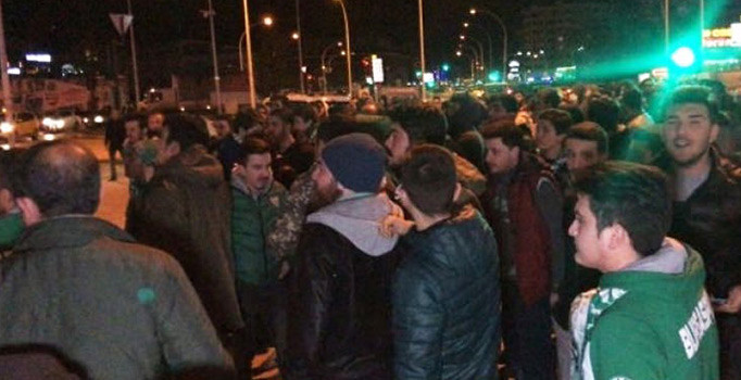 Galatasaray maçı sonrası olay