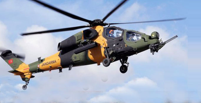 Jandarma için üretilen ilk ATAK Helikopteri Fatih teslim edildi