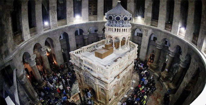 Kıyamet Kilisesi İsrail'in vergi uygulamasını protesto amacıyla kapatıldı