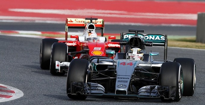 Formula 1'in sezon öncesi testlerinde en hızlı Vettel oldu