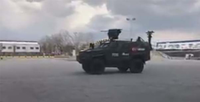 Milli Savunma Bakanlığı insansız zırhlı araçların görüntülerini paylaştı