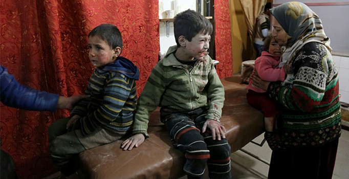 Esad rejiminin kimyasal saldırısı çocukları öldürüyor