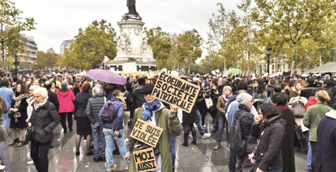Fransa'da korkunç bilanço: 8 milyon kadın istismara uğramış