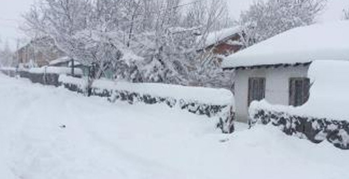 Muş'ta 30 köy yolu ulaşıma kapandı