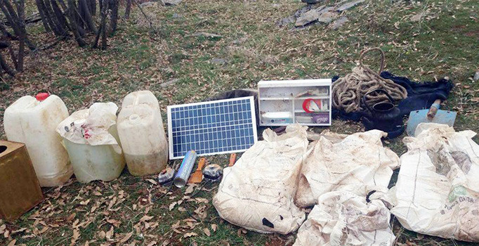 Bitlis'te 7 adet el yapımı patlayıcı (EYP) imha edildi