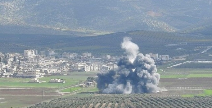 Raco'nun çevresindeki terör mevzileri vuruluyor