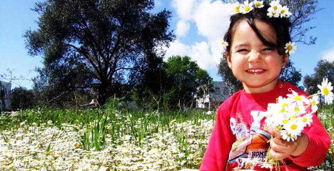 İkinci cemre suya düştü, Bodrum'da kırlar çiçeklendi