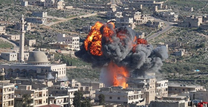 Son dakika! Esad Doğu Guta'ya saldırdı, Rusya savundu