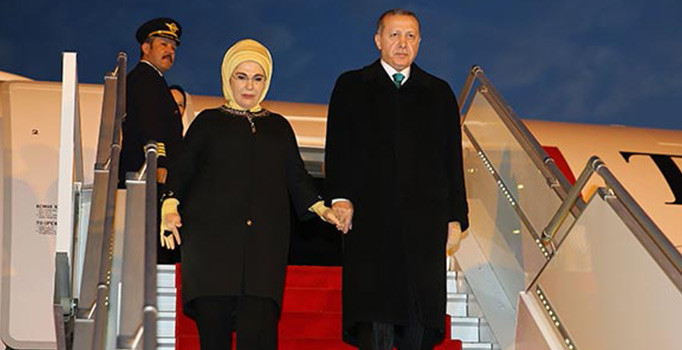 Cumhurbaşkanı Erdoğan, Moritanya'ya gitti