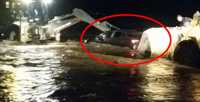 Muğla'da yağmur suyu yükseldi: 1 ölü, 1 kayıp