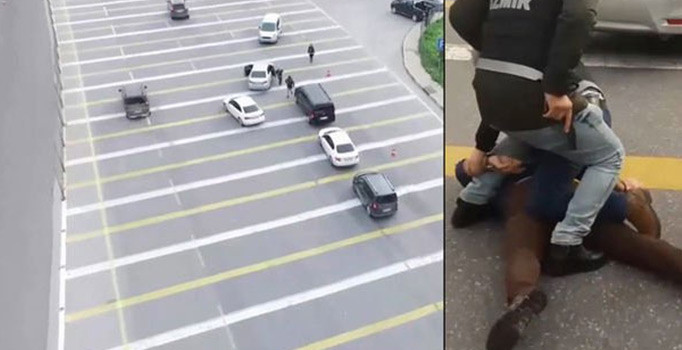 Çeşme Otoyolu'nda film gibi operasyon