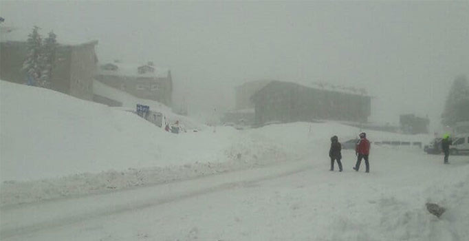 Uludağ’da kar kalınlığı 171 santim