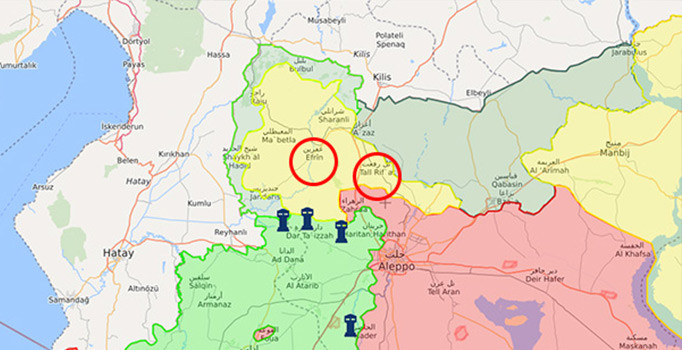 Kızılhaç'tan Afrin ve Tel Rıfat'a konvoy