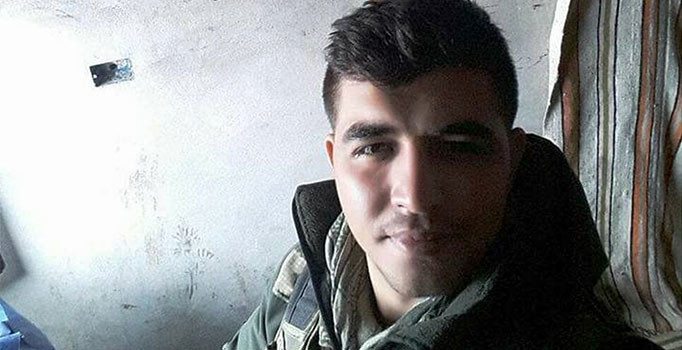 Şehit askerden son fotoğrafında anlamlı mesaj