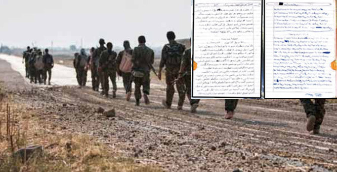 YPG'lilerin itiraf günlüğü