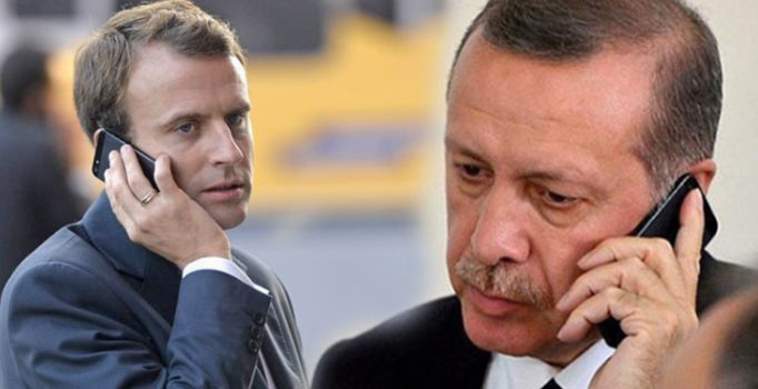 Son dakika! Cumhurbaşkanı Erdoğan Fransız mevkidaşı Macron ile görüştü