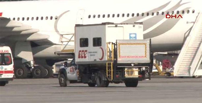 Araç hızlı geçti, pilot plakayı alamadı