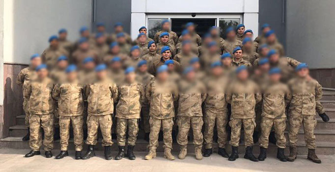 Afrin Kel Tepe'de şehit olan 5 komando ve 1 gazi aynı karede