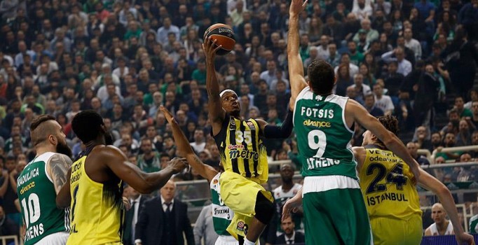 Avrupa Ligi'nde Fenerbahçe Panathinaikos'a 76-71 yenildi