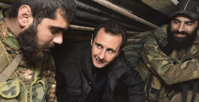 Rejim, milisleri stratejik kavşağa göndermiş