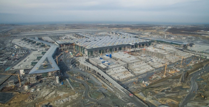 3. Havalimanı'nın son hali havadan  fotoğraflandı