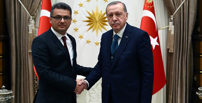 Cumhurbaşkanı Erdoğan KKTC Başbakanı Erhürman'ı kabul etti