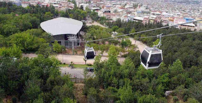 Bursa'da teleferik seferlerine rüzgar engeli! Bursa haber