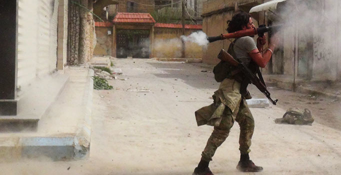 Cinderes'te sıcak çatışma kameraya böyle yansıdı