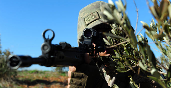 Afrin'de etkisiz hale getirilen terörist sayısı 4448 oldu