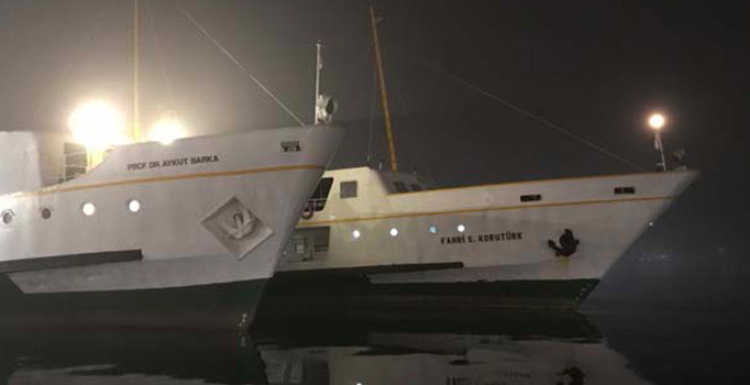 Yoğun sis nedeniyle İDO ve BUDO seferleri yapılamıyor