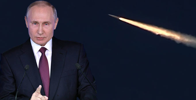 Putin'in dünyaya meydan okuduğu 'Hançer'i ilk kez gösterildi