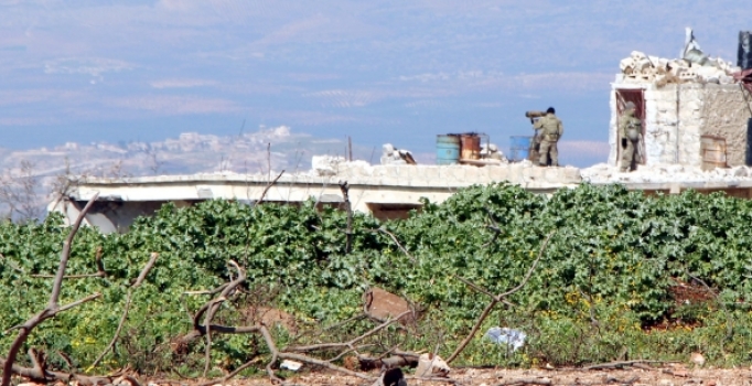 Türk askeri Afrin’i izliyor