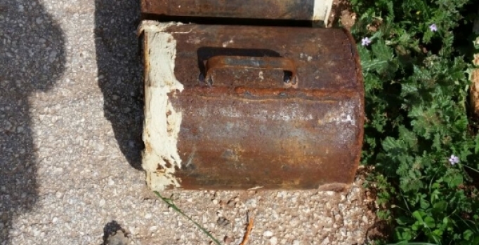 Cinderes'te teröristlerin evde sakladığı mayınlar ele geçirildi