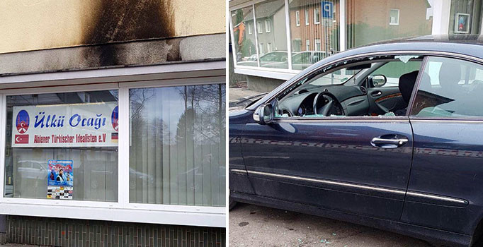 Türk Kültür Ocağı'na molotoflu saldırı