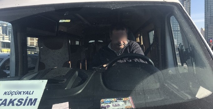 Zincirlikuyu’da “bonzai” etkisindeki servis şoförü direksiyon başında sızdı