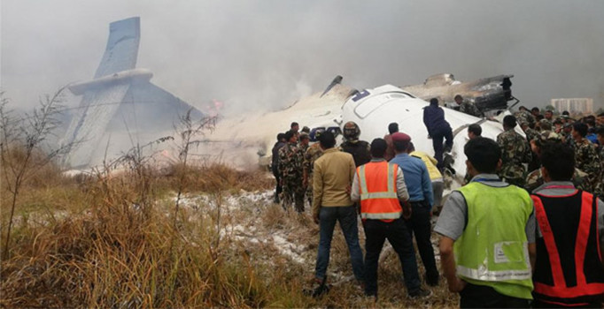 Havada çifte felaket