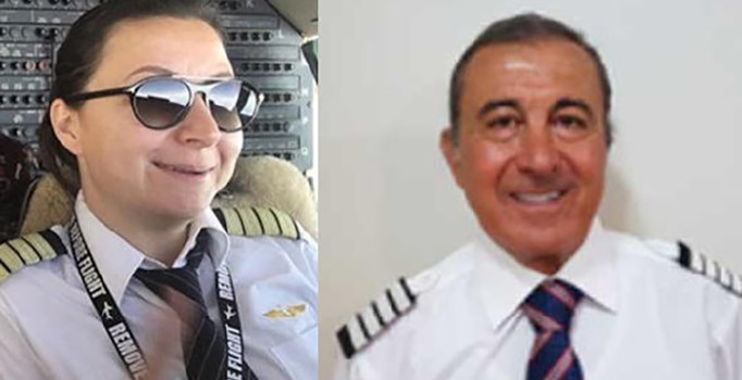 Pilot baba kuleye kayıp olan pilot kızını sordu