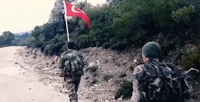 Jandarmadan Afrin operasyonuna yeni marş