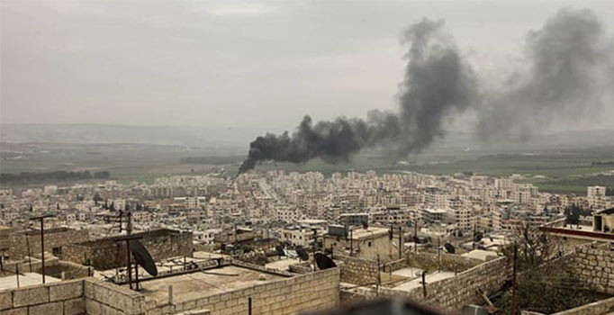 Son dakika! TSK ve ÖSO Afrin'in tepelerine mevzilendi, tanklar hedefleri vurdu (Afrin'de son durum)