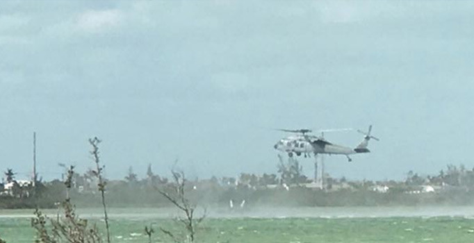 ABD'de savaş uçağı denize düştü