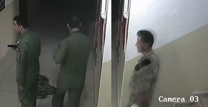 Darbeci pilotların kışladan Yunanistan'a kaçış anı ilk kez görüntülendi