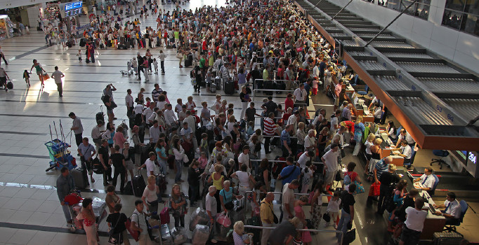 Rus turist sayısı yüzde 80 azaldı