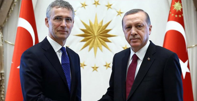 Cumhurbaşkanı Erdoğan, NATO sekreteriyle görüştü