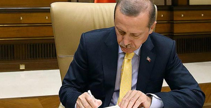 Cumhurbaşkanı Erdoğan'dan rektör ataması