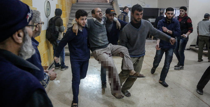 Son dakika! Doğu Guta'ya hava saldırısı: 62 ölü, 200'e yakın yaralı